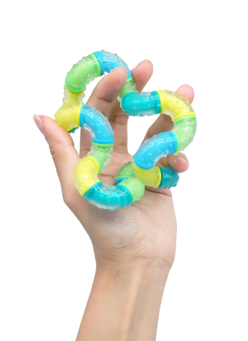 Tangle Therapy - Braintools Think - green blue - Toys For Hands