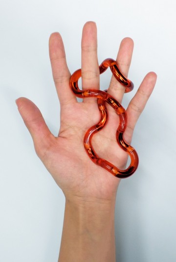 Tangle Toys - Crush Junior - Fire - Toys For Hands