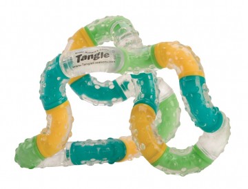 Tangle Therapy Relax - BrainTools Imagine - green yellow transparant