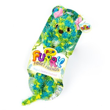 Tangle Furry Fidget Friends - Chay The Bear - Plush Fidget Toy Furry Friend - Magical, Creative Creatures from The Tanglonia Universe - Take Your Furry Fidget Friend with You Everywhere!