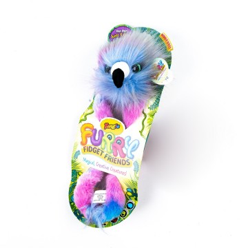 Tangle Furry Fidget Friends - Skye The Flamingo - Plush Fidget Toy - Magical, Creative Creatures from The Tanglonia Universe - Take Your Furry Fidget Friend with You Everywhere!