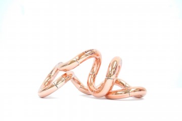 Palm Tangle Metallic - Orange