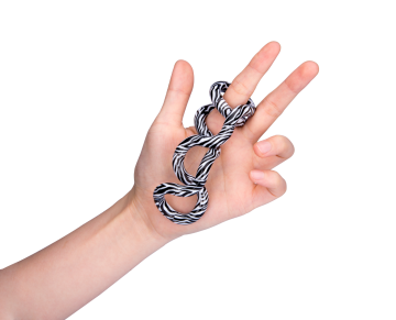 Tangle Toys - Wild Junior - zebra - Toys For Hands