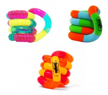 Tangle Junior Rainbow-themed 3-Pack Assortment