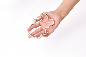 Tangle Toys - Metallic Junior - Rose Gold