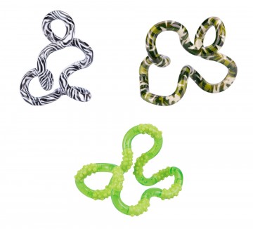 Tangle - Slime / Zebra / Camouflage - Combo 3-Pack