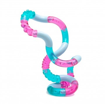 Tangle Toys - Textured Crazy Junior - Pink Blue Frost Fort