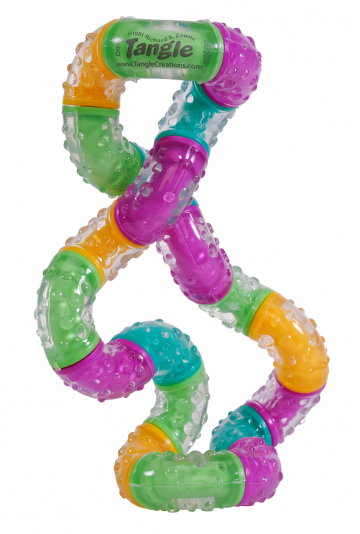 Tangle Therapy - Braintools Think - yellow purple green