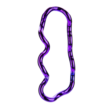 Tangle Toys - Metallic Junior - purple
